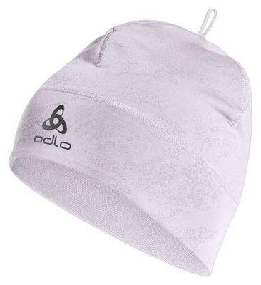 Unisex odlo polyknit warme reflecterende muts paars