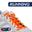 Lacets Élastiques Course Running Confort Optimal en Silicone  - orange fluo