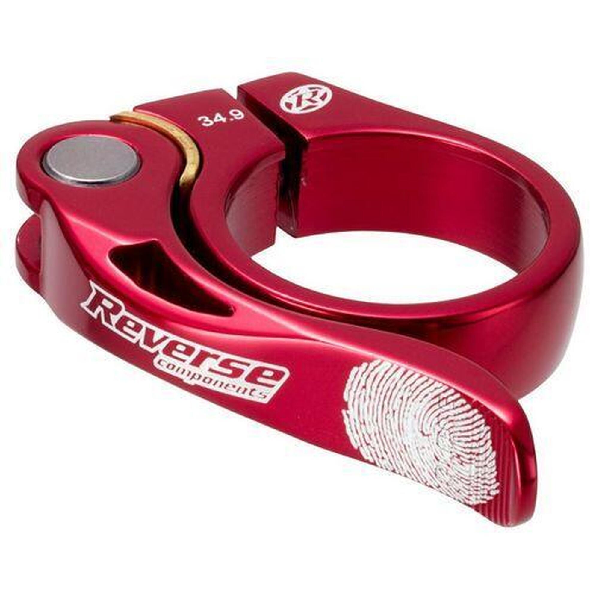 Collier de Selle Reverse Long Life 31.8 mm Rouge