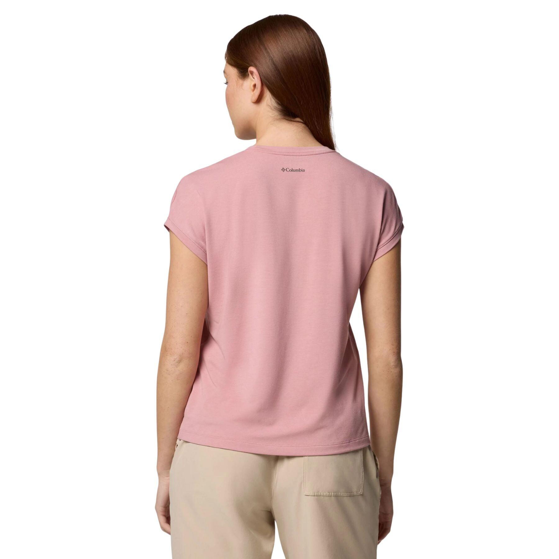 T Shirts Et Chemises Femme - COLUMBIA Boundless Trek™ Short Sleeve Tee - Eraser 4/6