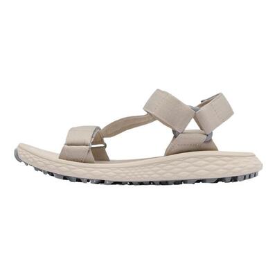 Platte sandalen dames columbia konos globetrot grijs