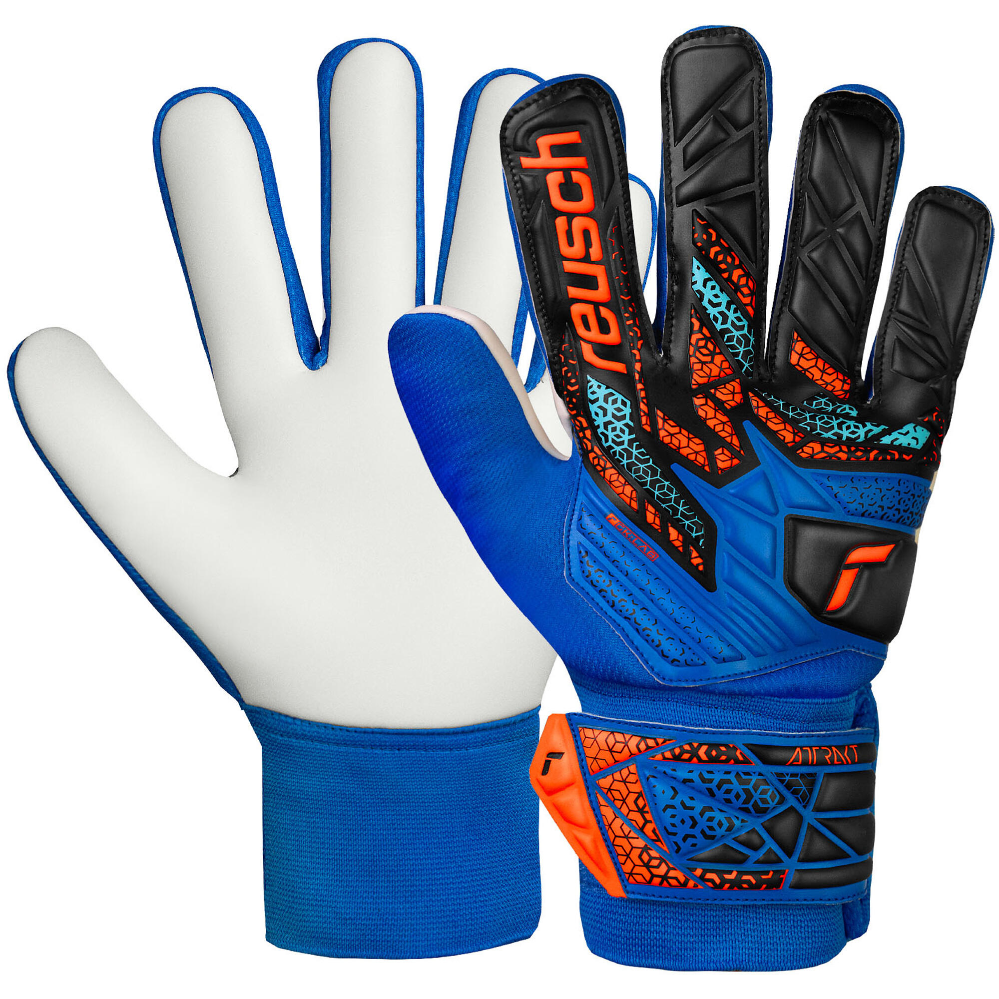 Guantes portero Reusch Attrakt Starter Solid Junior - PVC, velcro 1/7