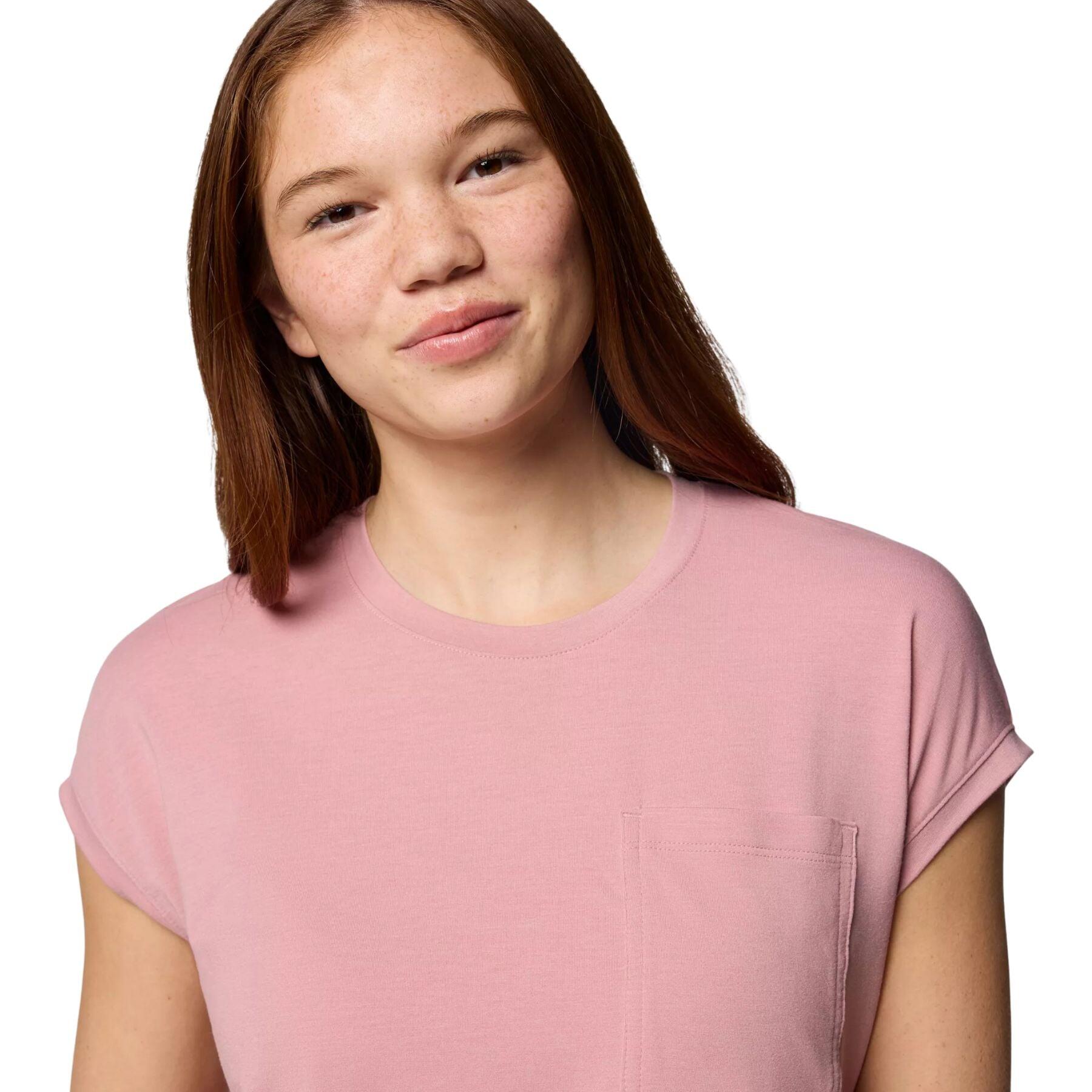 T Shirts Et Chemises Femme - COLUMBIA Boundless Trek™ Short Sleeve Tee - Eraser 5/6