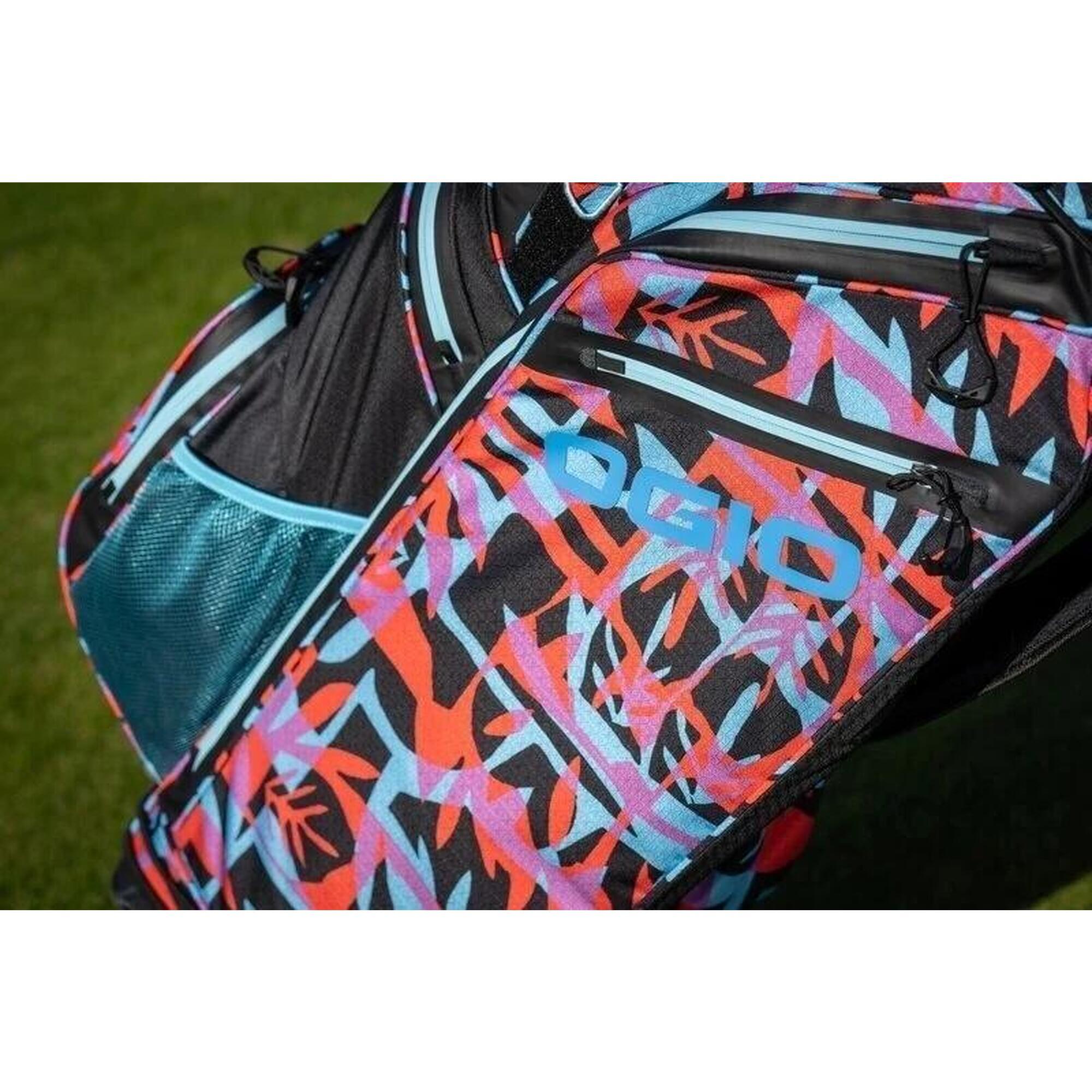 Sac de golf étanche All Elements Silencer - Cartbag - Tropical Punch
