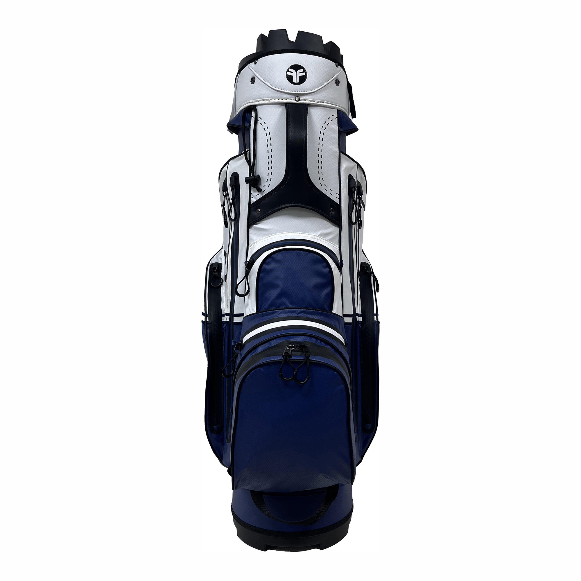 Sac de golf 10 Ventura - Sac chariot - Bleu Blanc 4/4