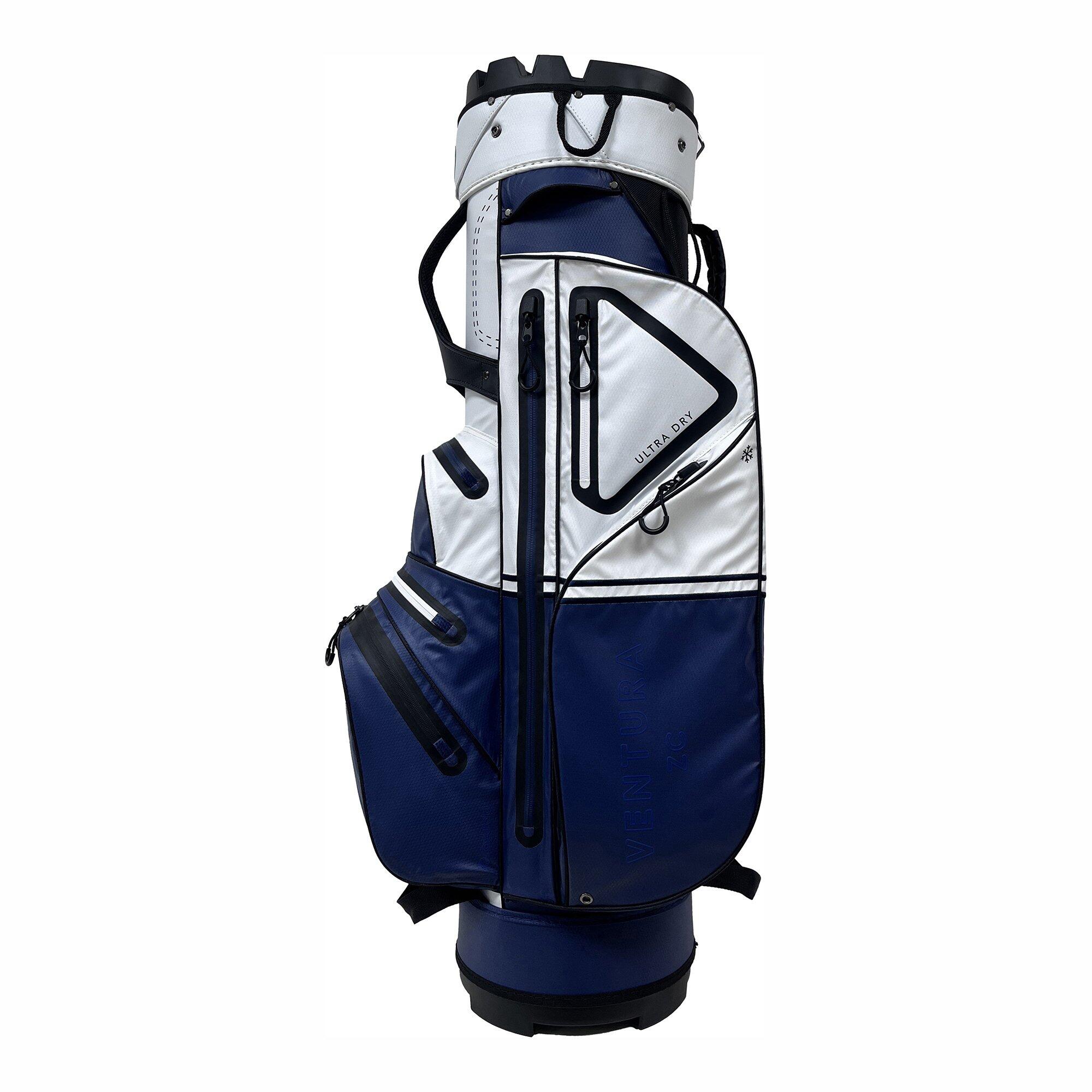 Sac de golf 10 Ventura - Sac chariot - Bleu Blanc 2/4