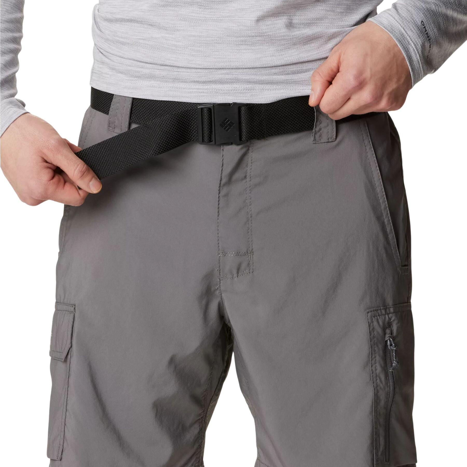 Férfi rövidnadrág, Columbia Silver Ridge Utility Cargo Shorts, szürke 4/5
