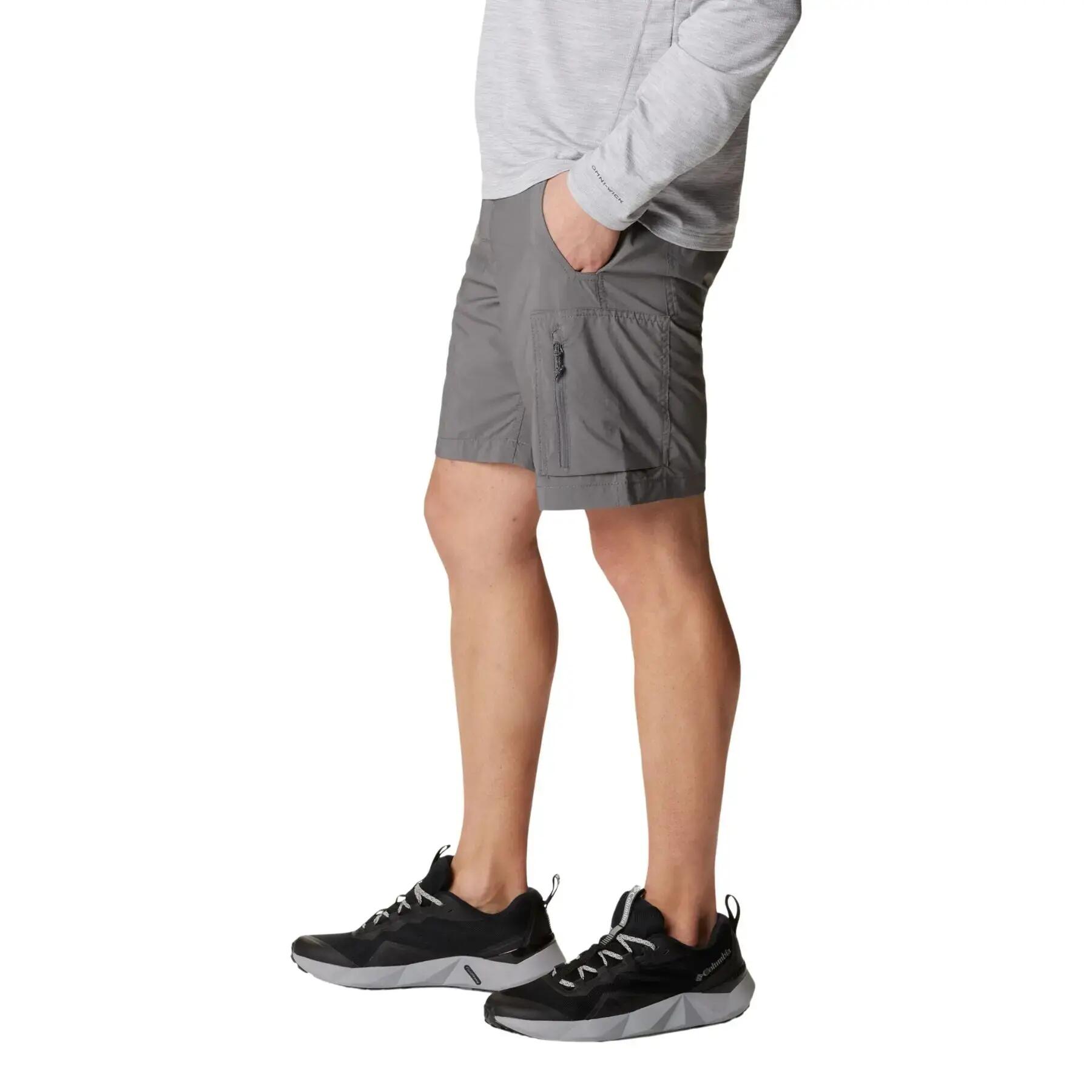 Férfi rövidnadrág, Columbia Silver Ridge Utility Cargo Shorts, szürke 3/5