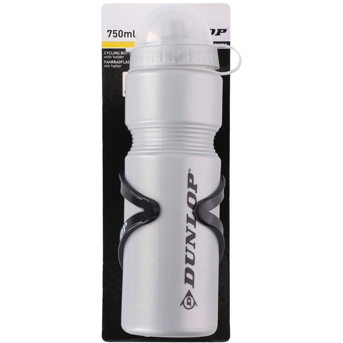 Bidon rowerowy Dunlop 750ml z koszykiem 3/5