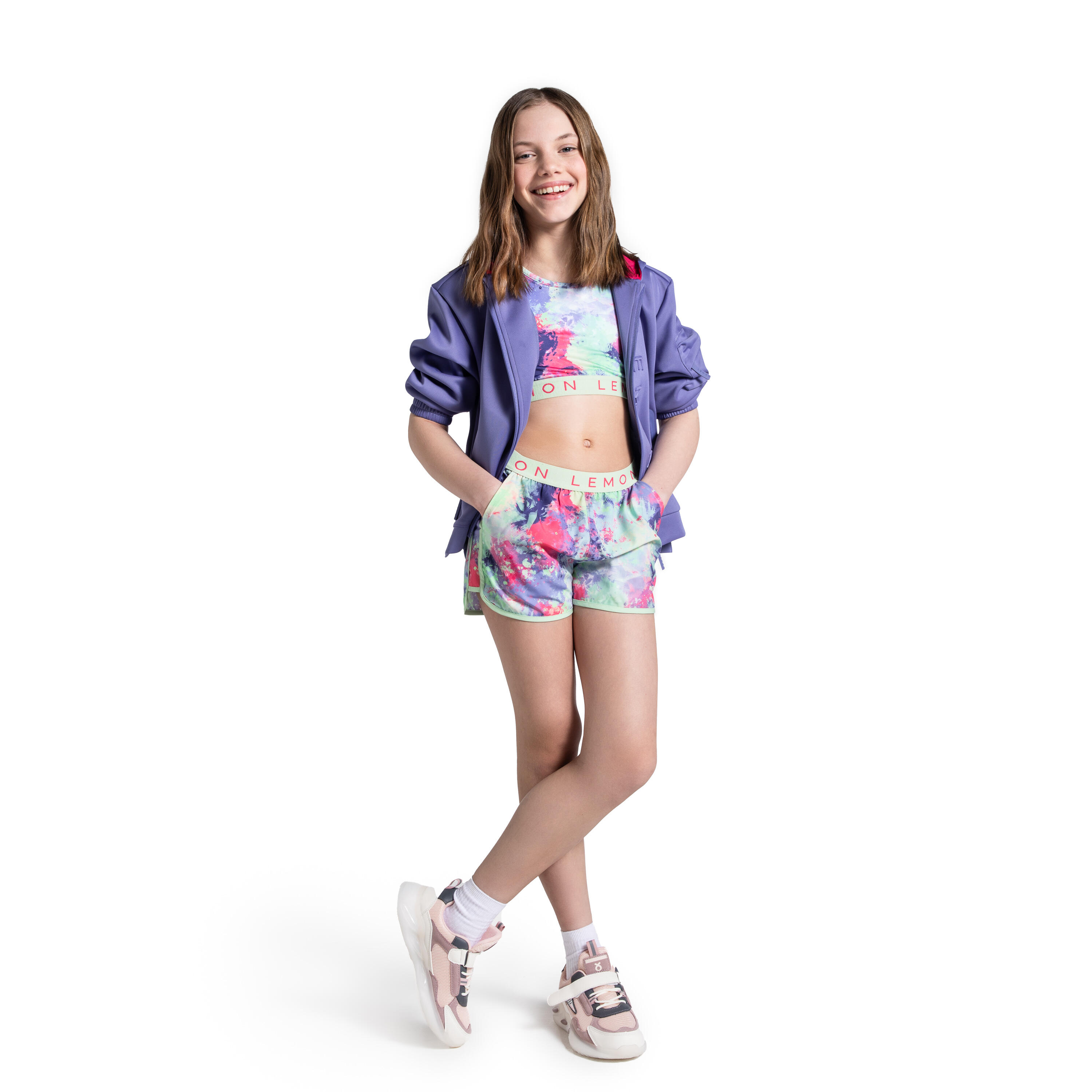 LEMON EXPLORE Dětské běžecké kraťasy WL5 Active