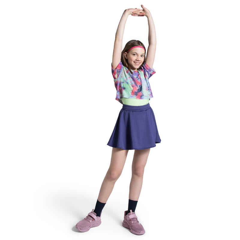 Legginsy sportowe dla dzieci Lemon Explore WL5 krótkie z spódnicą