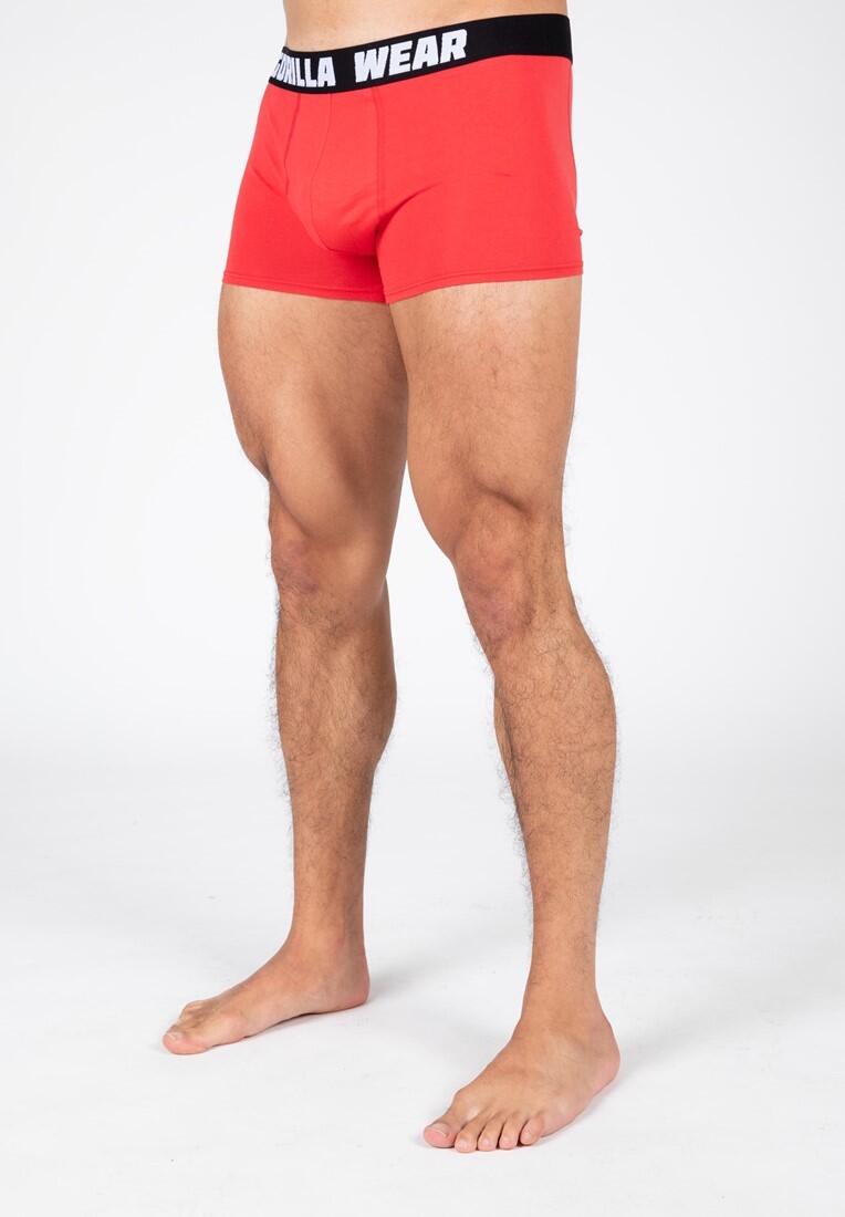 BoxerPantaloncini 3-Pack - Grau/Marina Militare/Rosso 3/5