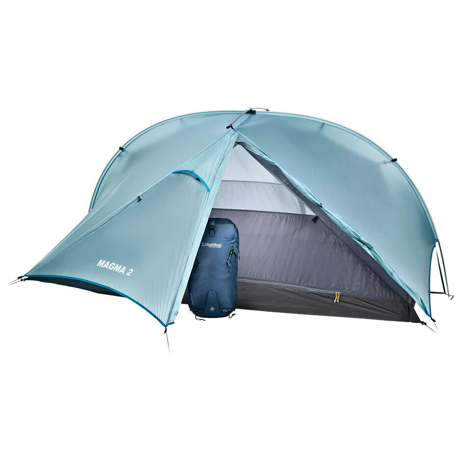 Tente de Randonnée Ultra Légère Columbus Magma 2 Bleue 4/7