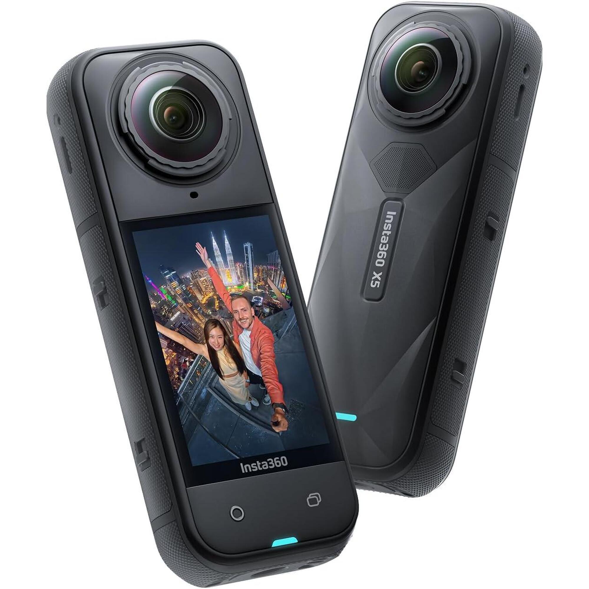 Insta360 - Caméra Sport Insta360 X5 Stabilisée 360° 8k Étanche - Caméra - Noir - No Size - Decathlon