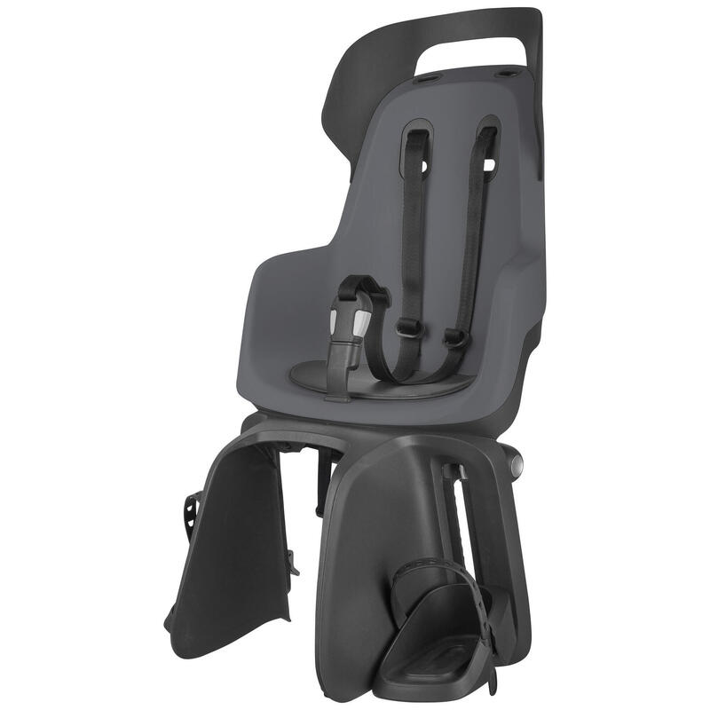 Siège enfant GO Support pour porte-bagages, Macaron Grey