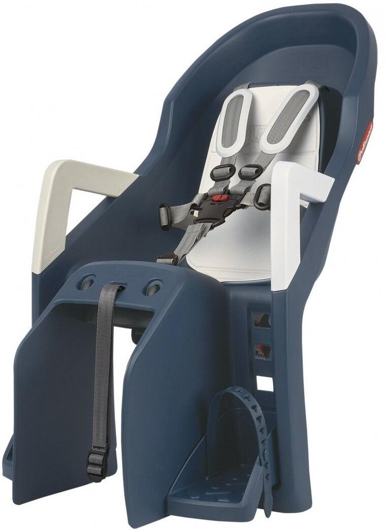 POLISPORT MOVE Kinderzitje achter Guppy Maxi+ met dragerbevestiging (CFS) - jeans/crème