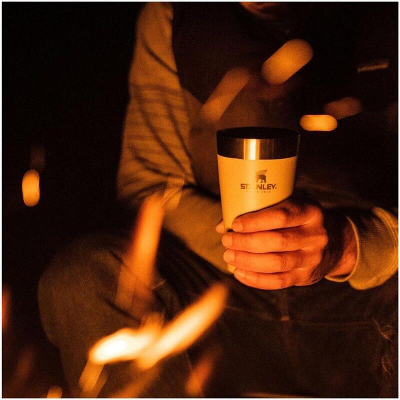Thermosbeker 0,47L Kamperen RVS Geïsoleerd Glas Reismok Thee Soep Koffie Camping