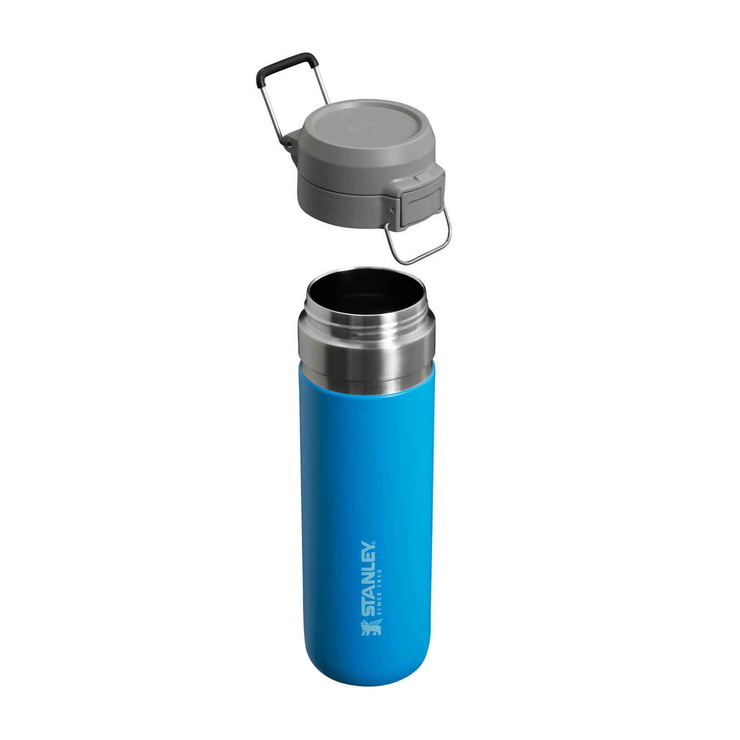 Gourde Isotherme 0,7L Bouteille D'Eau Fitness Trek - Couvercle À Bouton-Poussoir 3/9