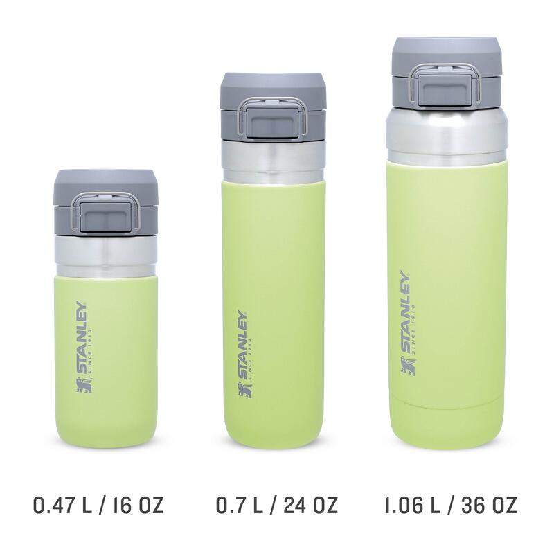 Termos tip bidon apa GO Quick Flip Water Bottle - verde deschis lamaie - 1.06 L…