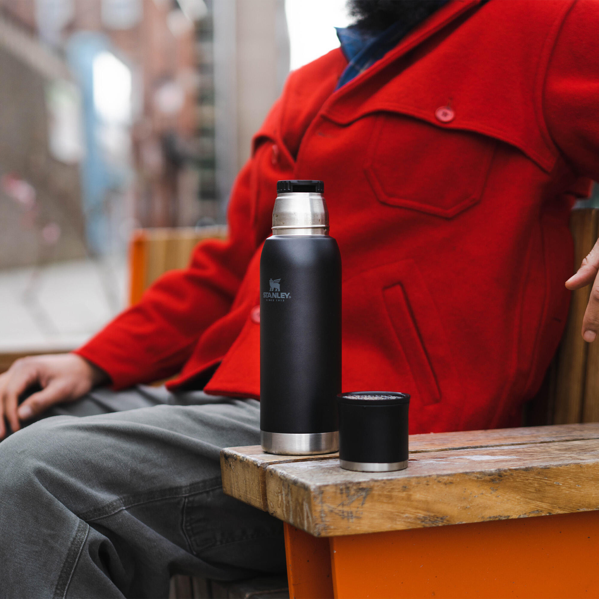 Bouteille Isotherme 'To-Go' 0,75L Trek Vélo Thermos Inox Chaud/Froid Pendant 20H 5/9