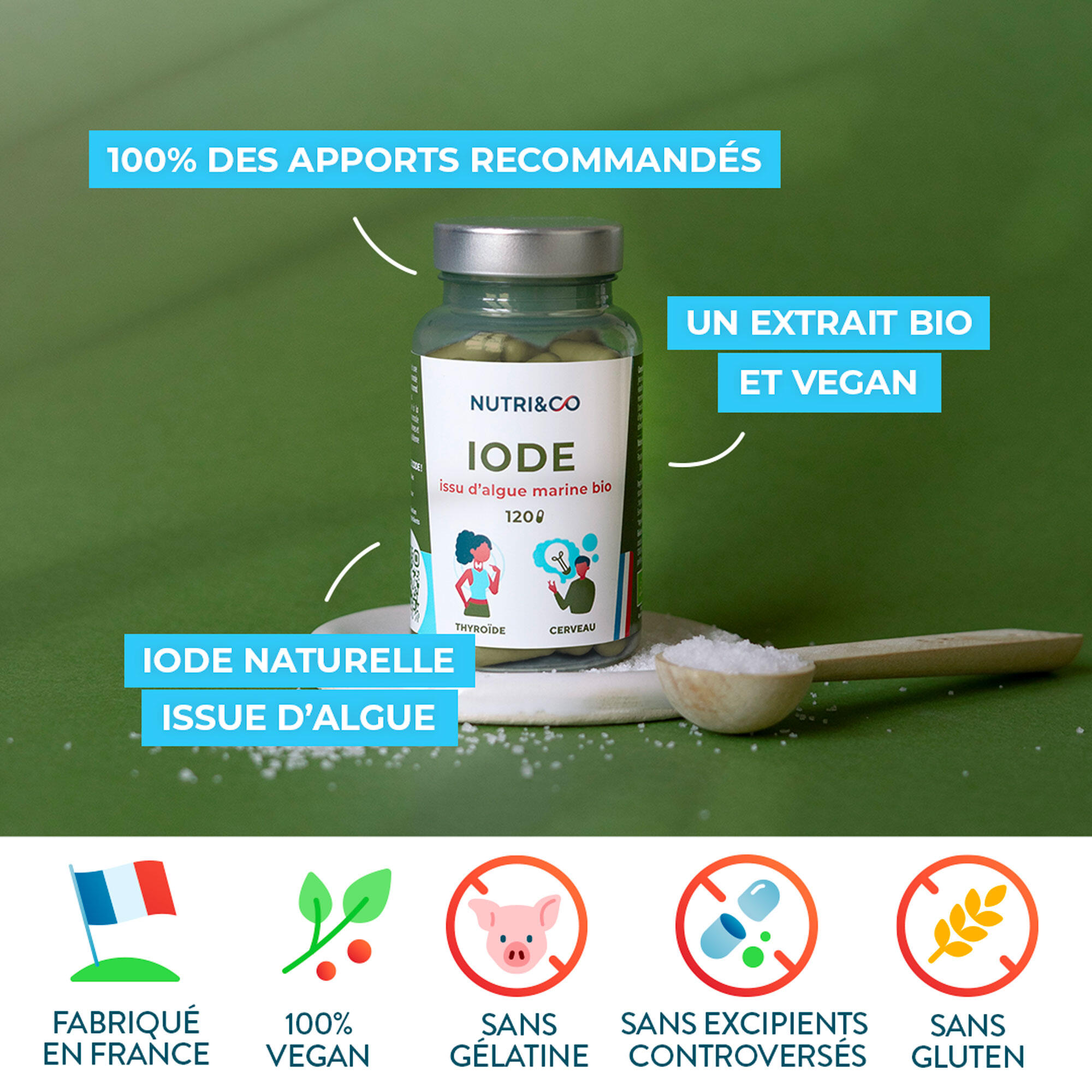 Iode - 120 gélules 4/4