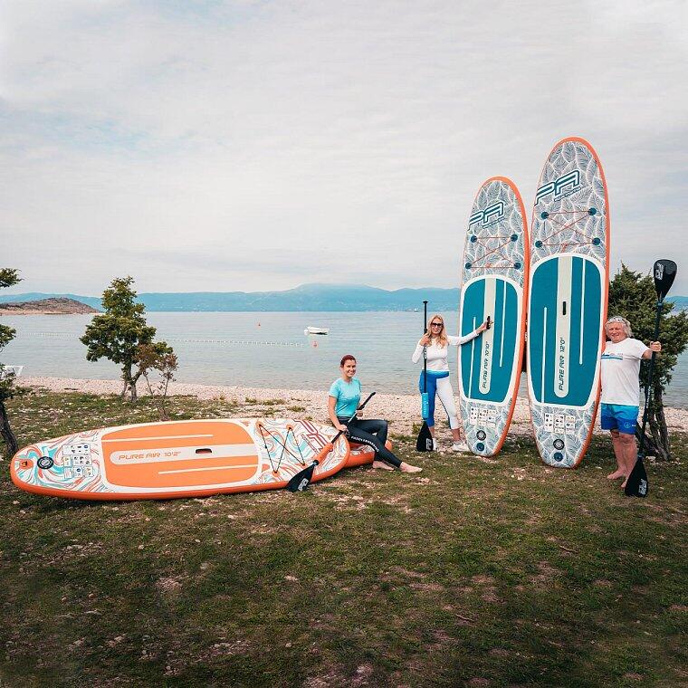 Deska SUP allround uniseks Aqua Marina Pure Air 10'2 Coast Orange