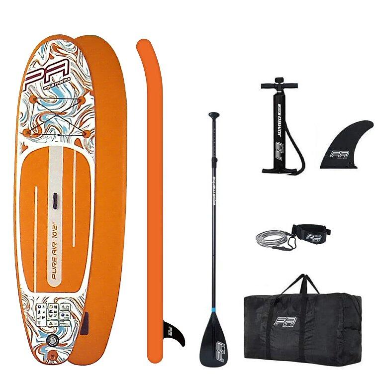 Deska SUP allround uniseks Aqua Marina Pure Air 10'2 Coast Orange