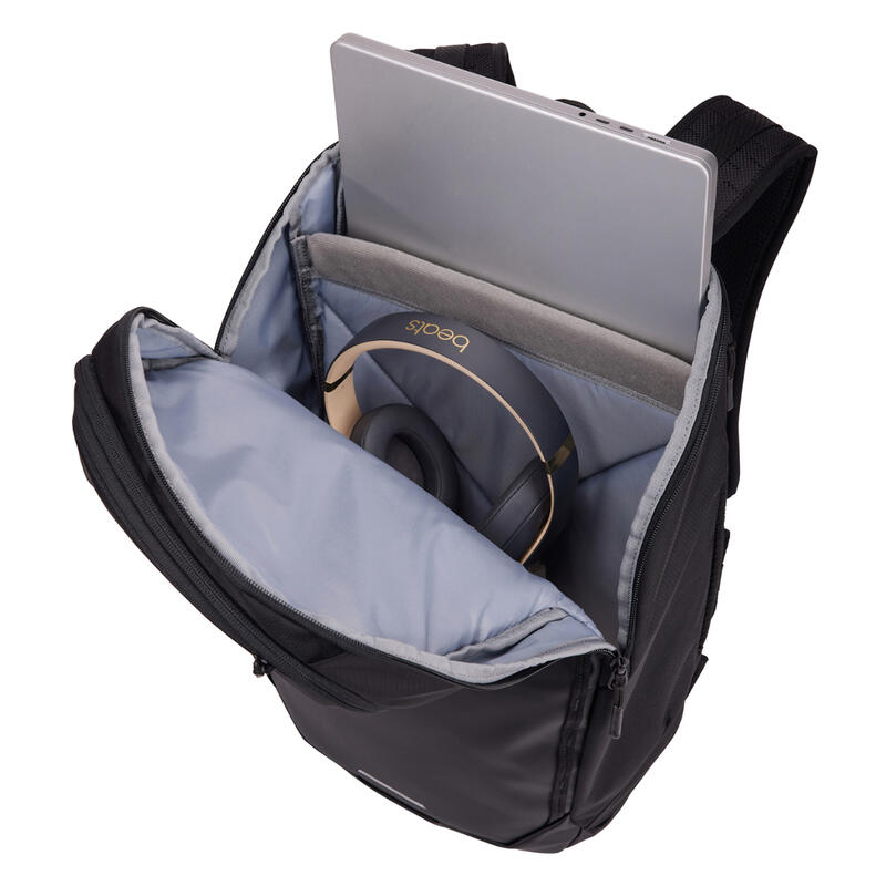 Rucsac urban cu compartiment laptop, Thule, Chasm, 26L, Black