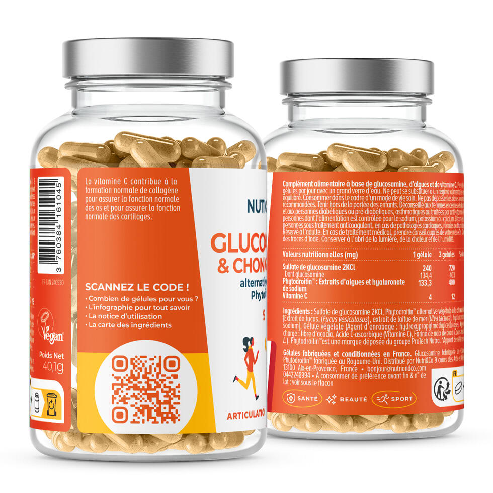 Glucosamine & Chondroïtine - 90 gélules 2/2