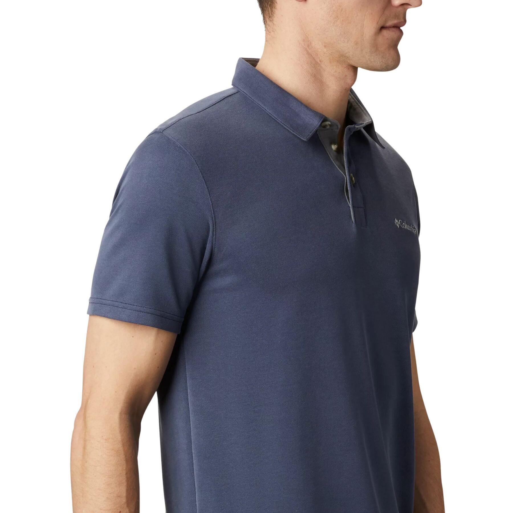 Polo a Maniche Corte Uomo Columbia Nelson Point™ Azzurro 5/7
