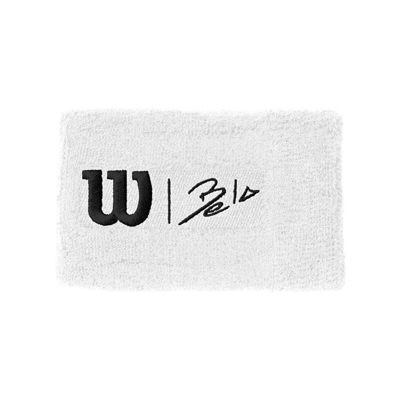 WILSON Pulseira Wilson Bela Extra Larga Branca