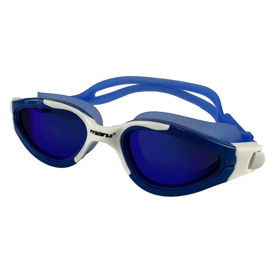 Maru Groove Polarized Mirror Anti Fog Goggle - Niebieski
