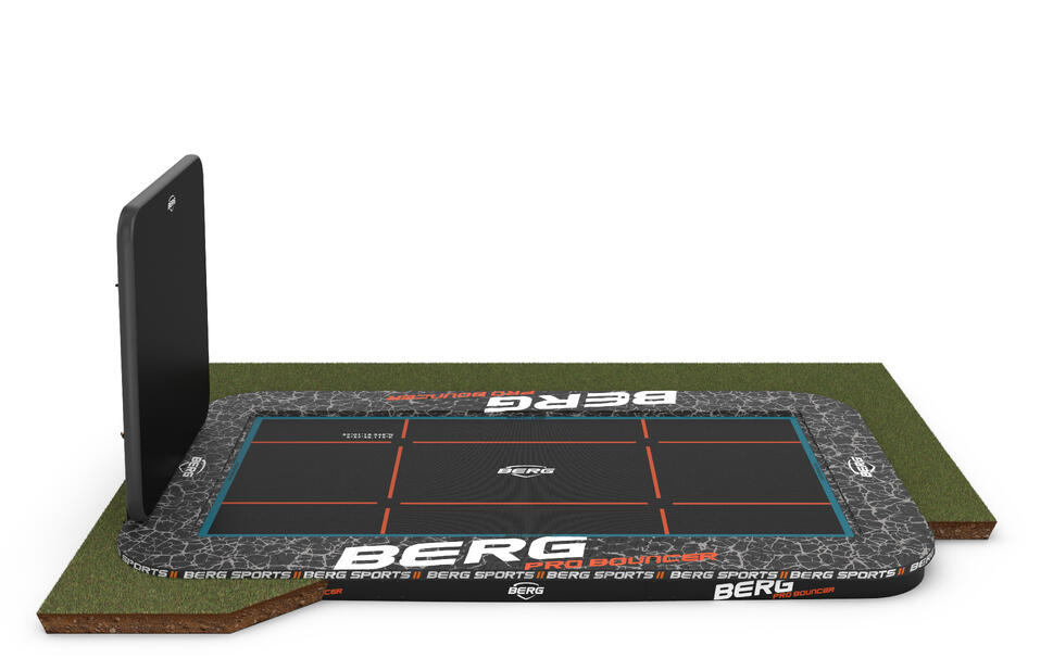 Trampolina + Aerowall BERG Ultim Pro Bouncer Flatground 500x300