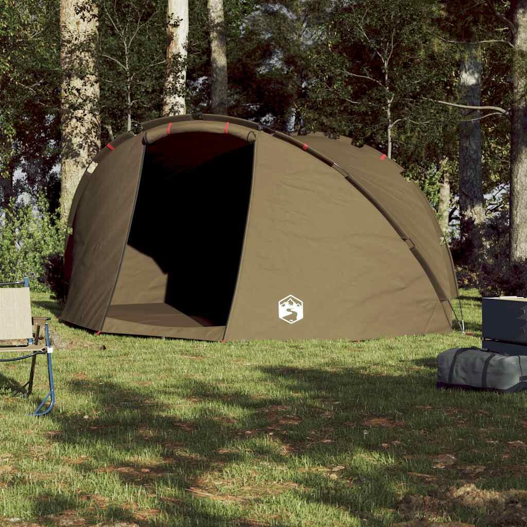 VidaXL tente imperméable 5 personnes en vert olive 7/7