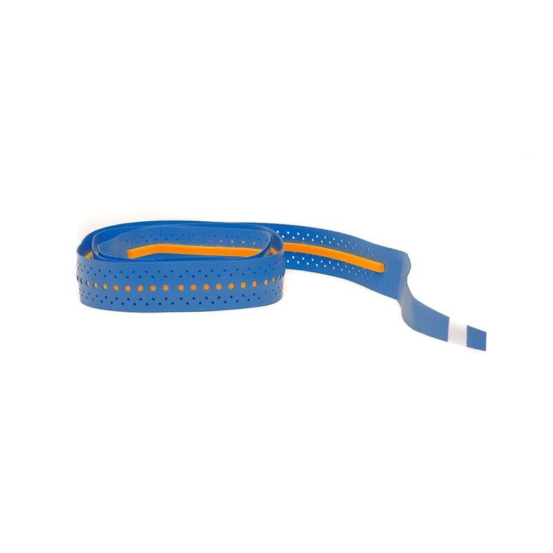 Dual Pro Grip + Overgrip Shockout Albastru/Portocaliu