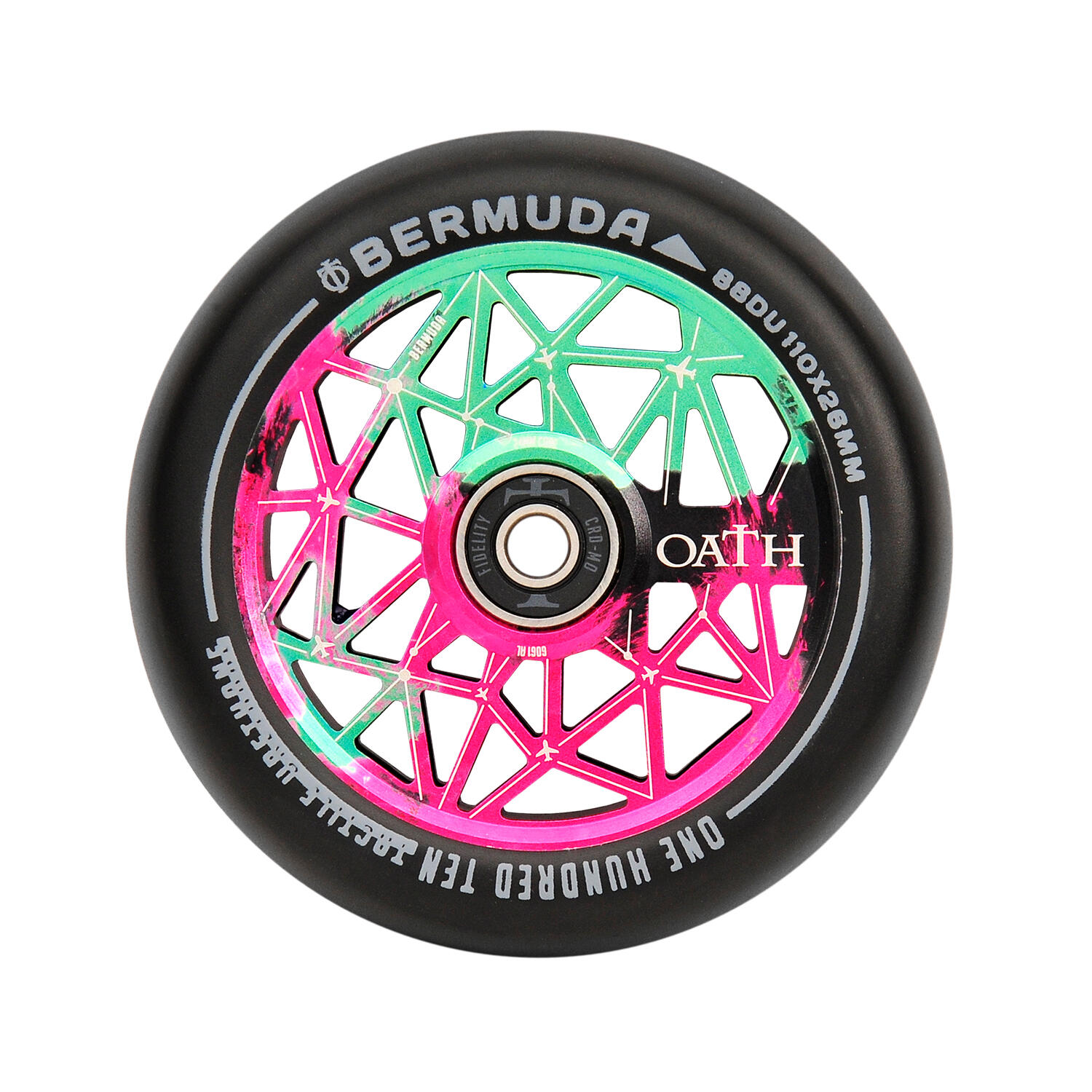 OATH Roue Bermuda Vert Rose Noir [x2] 3/6