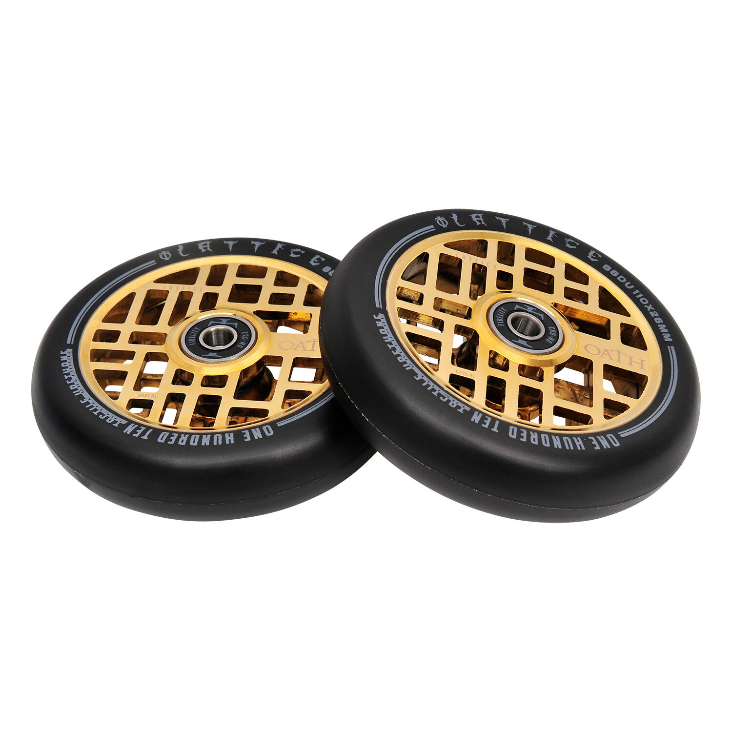 OATH Roue Lattice 110mm 88A Or [x2] 4/6
