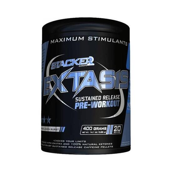 Stacker2 Extasis (20 serv) Fruit Punch - Pre-Workout - Pre-Workout Booster