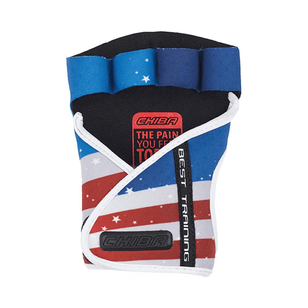 Chiba 40936 Lady Motivation Glove (Royal/White/Red) XS 1/4