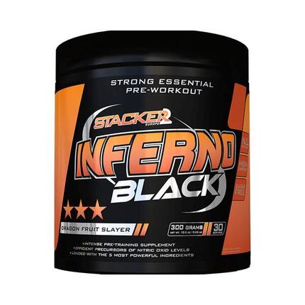 Stacker2 Inferno Black (30 serv) Tropical Touchdown - Pre-Workout