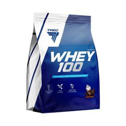 Trec Nutrition Whey 100 (900g) Chocolate Coconut - Protéines