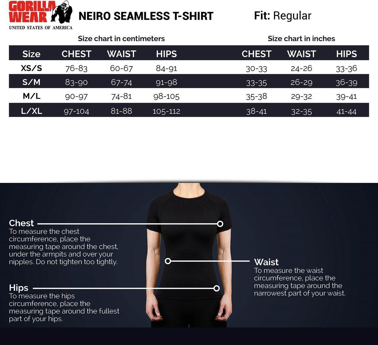 Camiseta Musculación Manga Corta Mujer GORILLA WEAR Neiro Verde 4/5