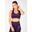 Neiro Seamless Sports Bra - Paars