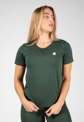 Neiro seamless t-shirt - legergroen