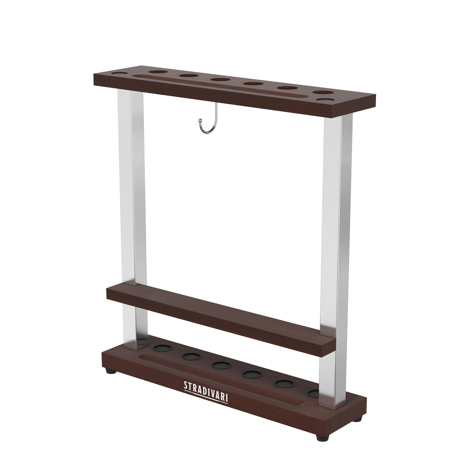Pool Cue Stand Francesca Wood-Walnut Billard / Poolbillard Unisex 6/6