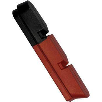 Koolstop R15 Campa SR Dual Brake Pads (2 pcs) - Red, Plastic.