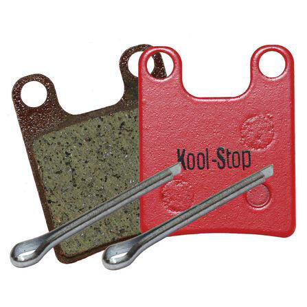 Koolstop Disc Brake Pads for Hope 2P / Giant MPH 2000, Red, 2 pcs.