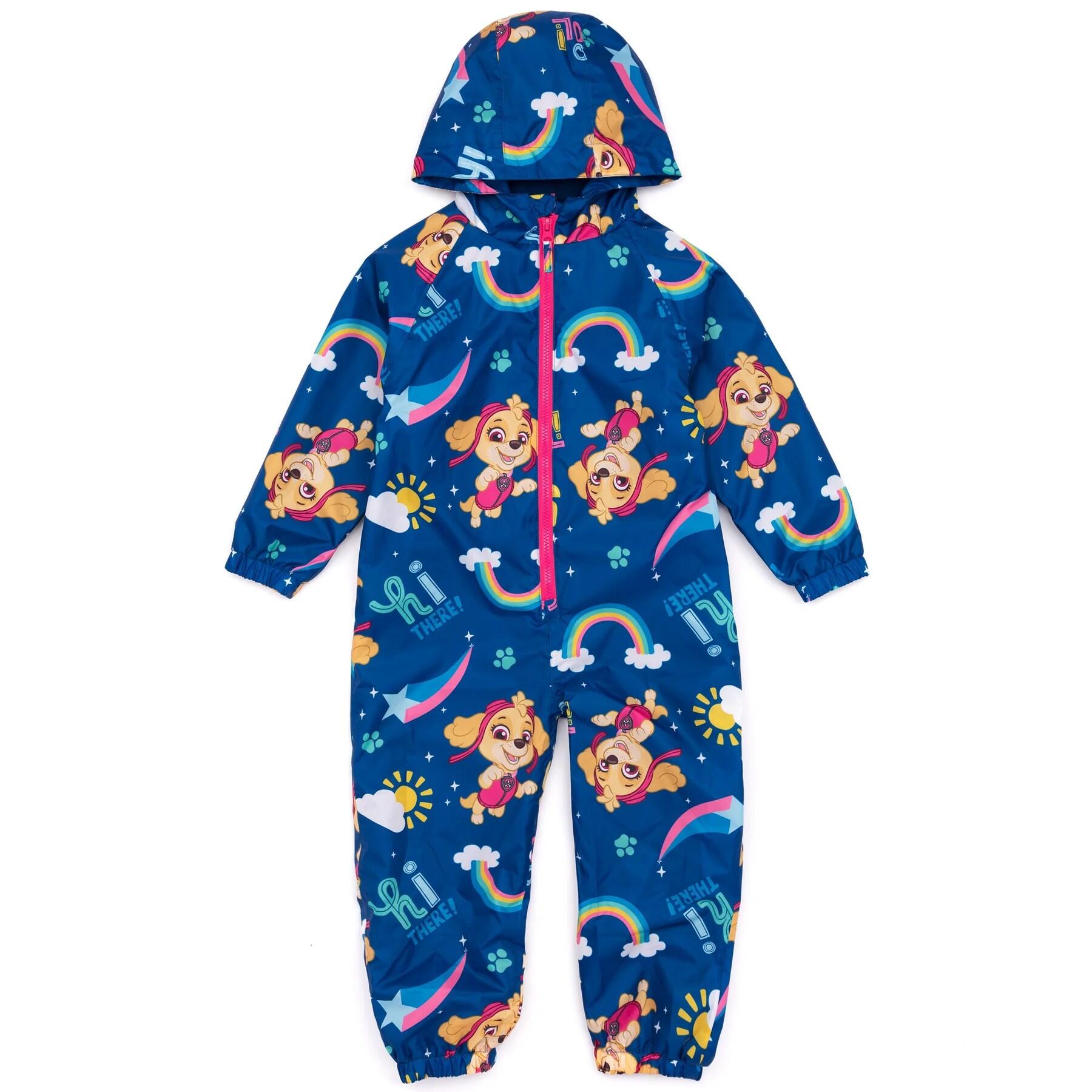 Paw Patrol Girls Skye Puddle Suit