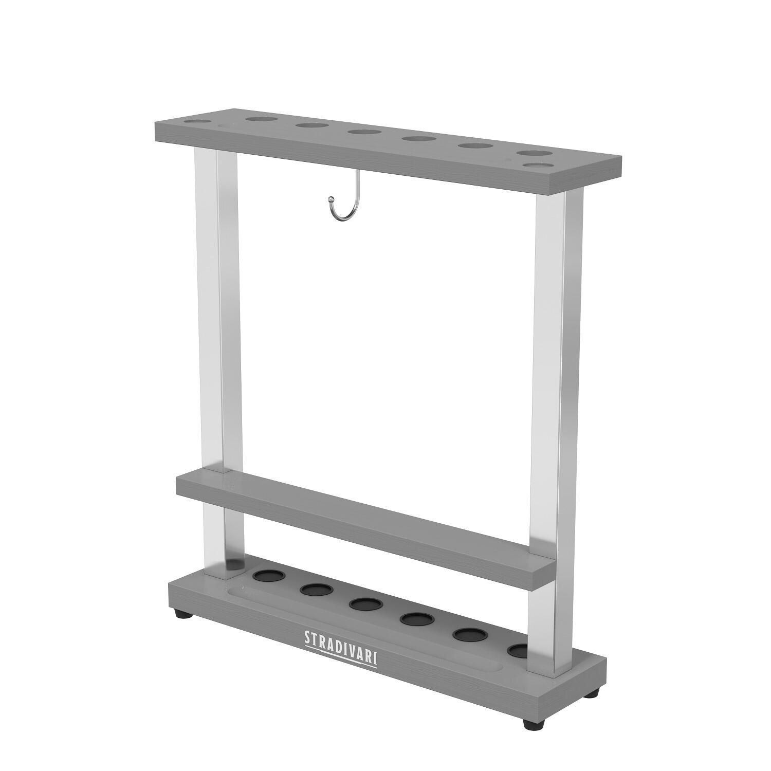 Pool Cue Stand Francesca Grey Billard / Poolbillard Unisex 6/6