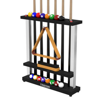 Billard-Queue Ständer Francesca Schwarz Billard Unisex Schwarz